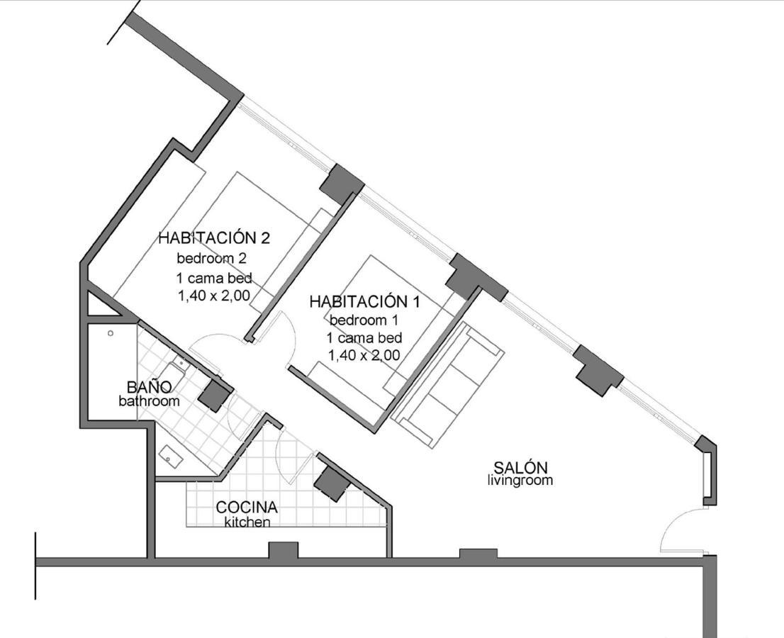 Apt In Neguri, 5 Min From The Beach & Metro Getxo Exterior foto